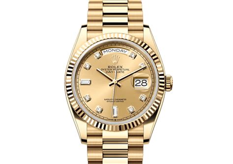 rolex day date acier prix|Rolex Day-Date bracelet.